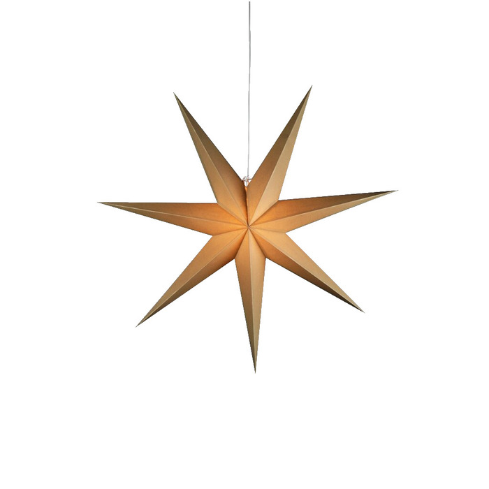 Adventsstjärna Beige Ø78 cm Konstsmide